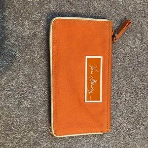 Orange Vera Bradley Card Wallet